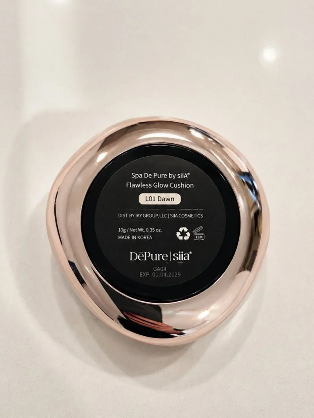 SIIA Cosmetics Flawless Glow Cushion Foundation